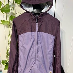 Women’s Adjustable Carhartt Purple Rain Jacket